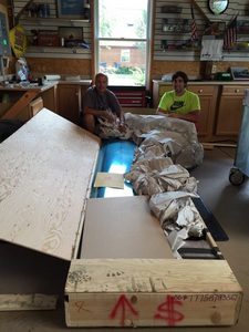 header image for August 14, 2915 1st Kit Delivery 