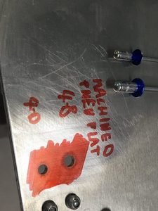 Testing 4.8mm  and 4mm head contact