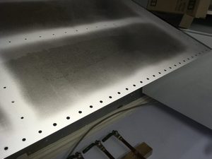 LH wing: Skin 4 holes - these all remain perfectly round