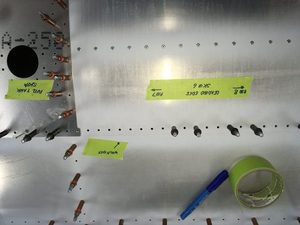 header image for Upsizing LH and RH wing main spar topside holes between ribs 7 and 8