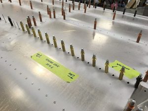 LH wing: After upsizing/recentering