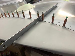 RH wingtip along extended main spar
