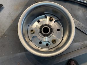 5" nose wheel hub
