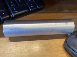 header image for Determination of gap in flap torque tube coupling and plan drill holes in coupling sleeve