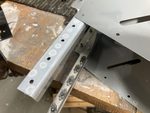 Lubricating tape for removeable centre console section