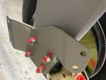 Attach main wheel hardware