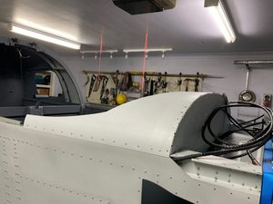 header image for Attach front top fuselage skin