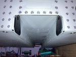 Recoat landing gear upright angle