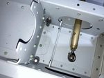 Mount front control rod stop
