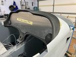 Panel and dash placed in fuselage