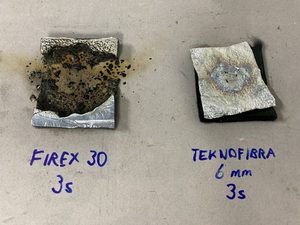 header image for Firex 30 vs Teknofibra test