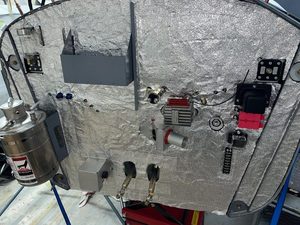 header image for Final mounting of firewall forward electrics