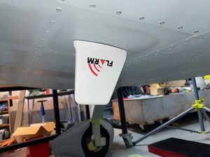 header image for Install underside Flarm and secondary ADS-B antennas
