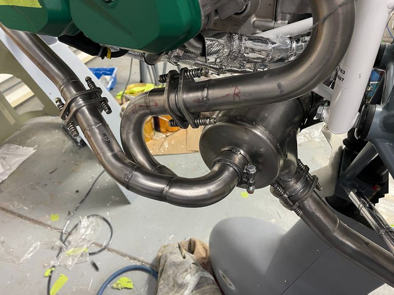 header image for Apply nickel anti-seize to exhaust manifold fittings