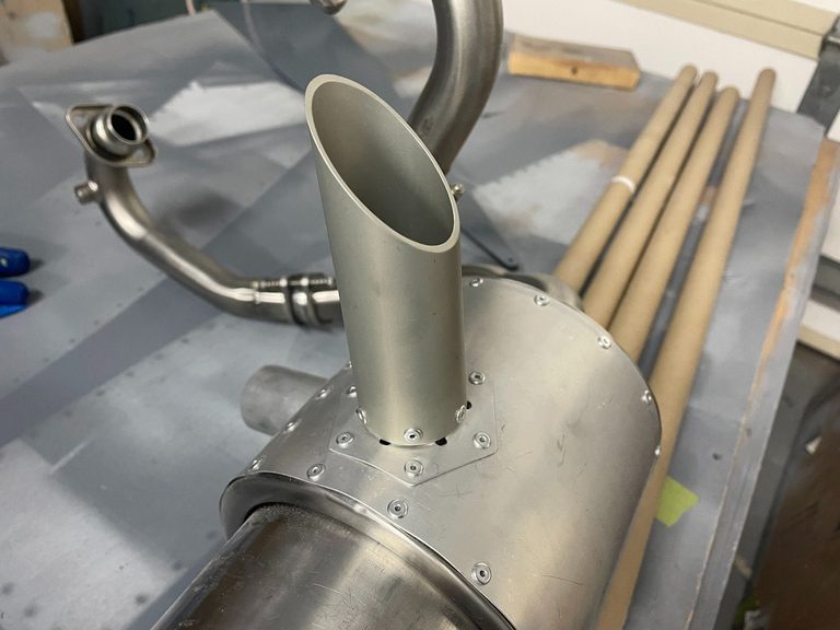 header image for Attach heat inlet pipe to exhaust