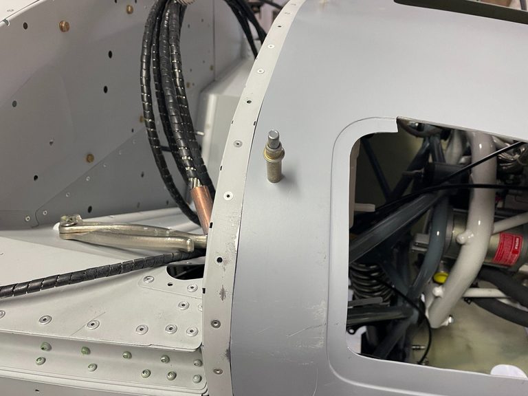 header image for Final fitting of top cowling