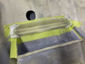 Rework Radiator Rework coolant radiator fibreglass support - We Build Planes