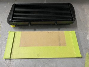 Rework Radiator Rework coolant radiator fibreglass support - We Build Planes