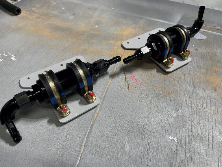 header image for Custom mount for wing tank fuel filter