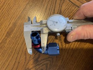 header image for Decision not to use press-fit barbed 8AN female adapters