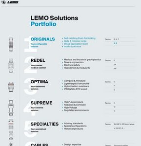 header image for LEMO connector