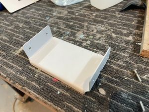 header image for Mounting of custom cable support bridge