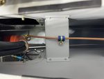 Transponder cable securement on midsection spacer
