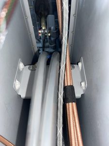 header image for Clamp brake lines on custom centre-fuselage cross brace