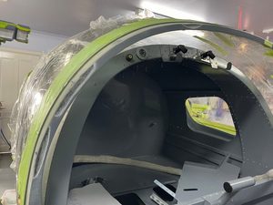 header image for Fix dip in front surface of canopy frame
