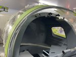 Fix dip in front surface of canopy frame