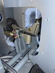 Reinstall anodised rudder stops