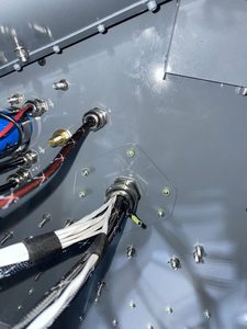 header image for Install separate panel power feed gland in firewall