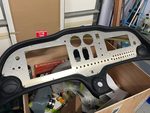 Checking and post-machining work on panel