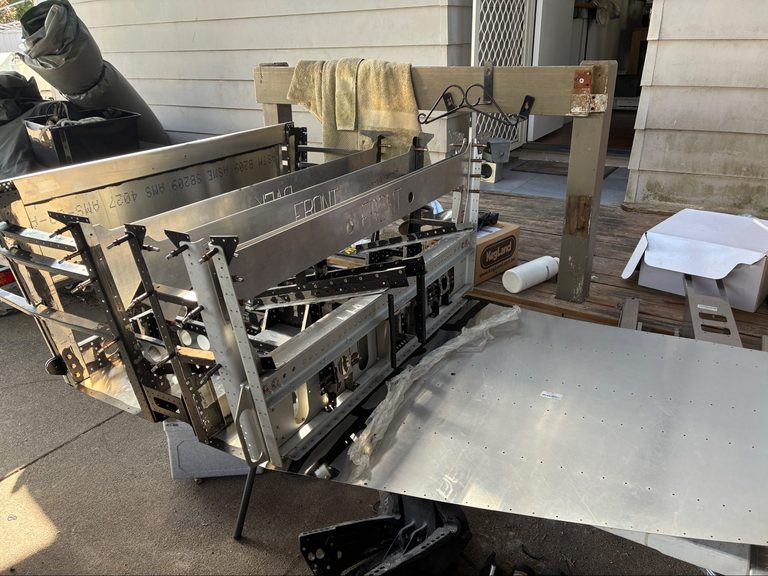 header image for Progress on the centre fuselage 