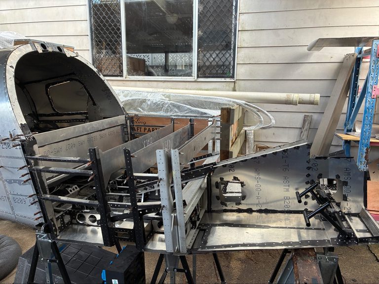 header image for Centre fuselage joined