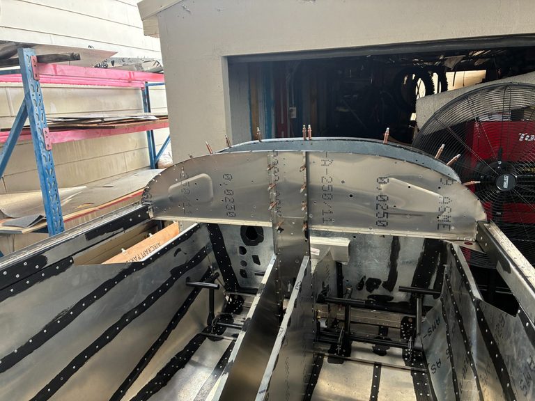 header image for More fuselage work