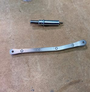 I alternated the double flush rivets.