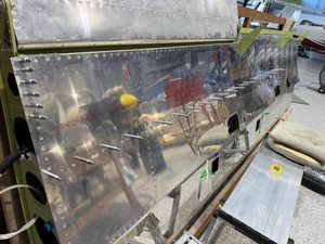 header image for Left Wing Skin Installation and Wiring Harness Routing