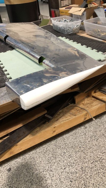 header image for Rudder Tip Fairing Installation