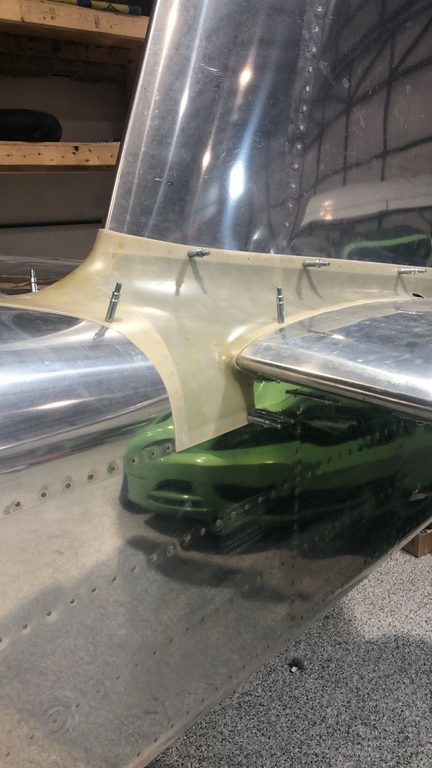 header image for Empennage and Intersection Fairing Sanding Preparation