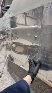 header image for Baggage Door Installation and Fit Adjustment