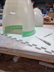 header image for Lower Cowling Riveting and Wheel Fairing Prep